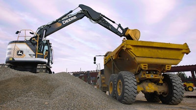 John Deere 145 X-Tier excavator