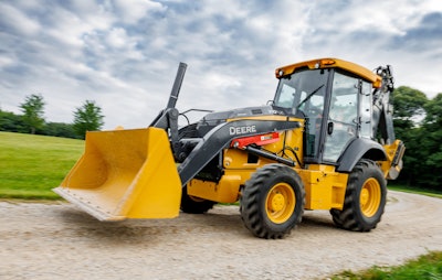 John Deere 310 X-Tier E-Power backhoe