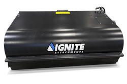 Ignite sweeper bucket