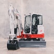 Takeuchi TB350R short tail swing compact excavator