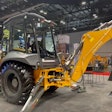Case’s new Utility Plus backhoe loader at the ARA Show in Orlando, Florida, in February.