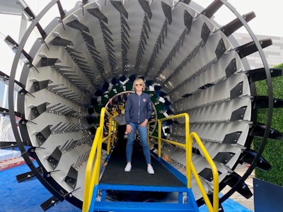 Jordanne Waldschmidt at CONEXPO-CON/AGG 2020