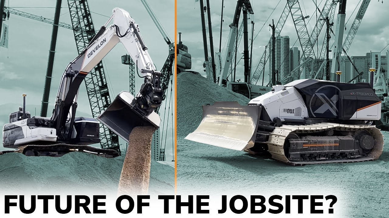 future of the jobsite, autonomous equipment