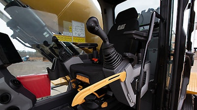 Cat MH3050 Cab Interior