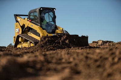 Cat 299D3 CTL with smart dozer blade