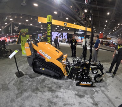 Case TL100 on display at ConExpo