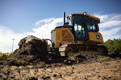 John Deere 450 P-Tier dozer
