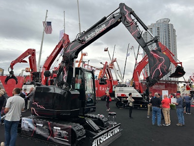 Link-Belt electric excavator concept