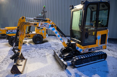 JCB the 19C-1E mini excavator