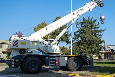 Terex TRT 35 rough terrain crane