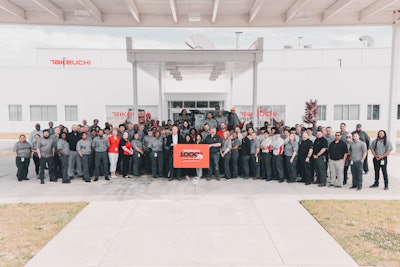Takeuchi Moore Facility team photo