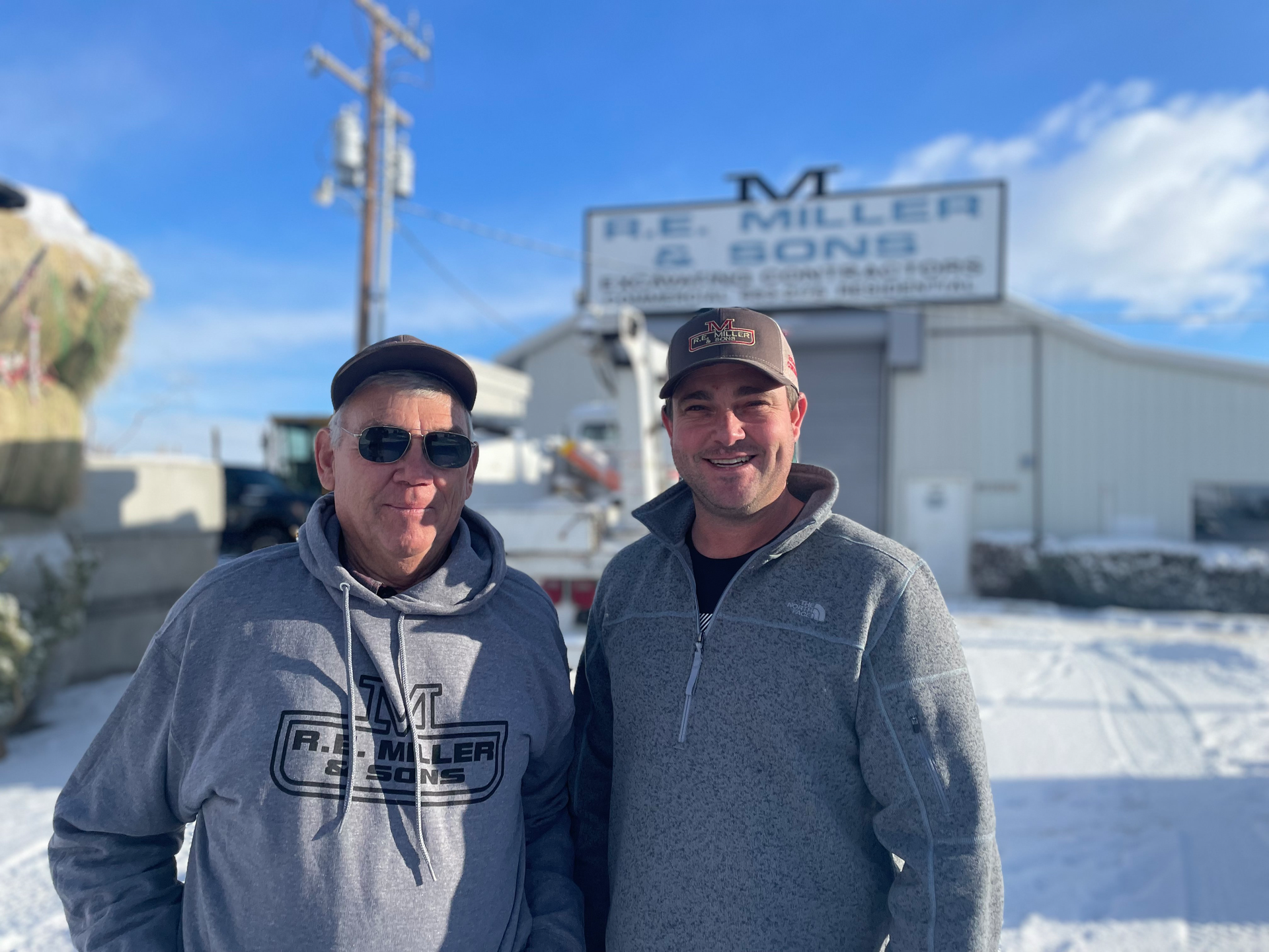Tom Miller and John Jeffery of Dillon, Montana's R.E. Miller & Sons