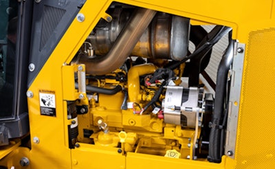 Right engine compartment P-Tier dozer