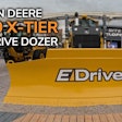 john deere 850 x-tier e-drive dozer