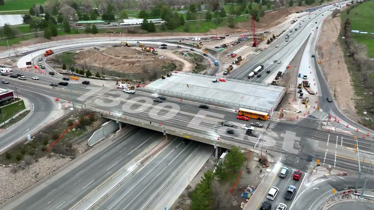 1300 East bridge over Interstate 80
