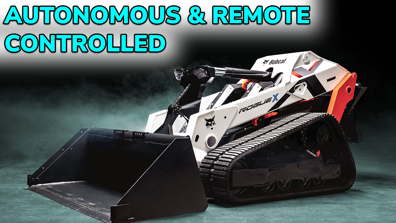 Bobcat RogueX concept studio shot