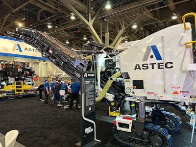 Astec RX-405 cold planer at ConExpo