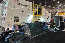 Astec's new RX-405 cold planer displayed at ConExpo 2023