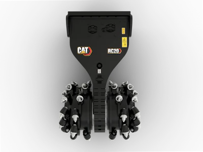 Cat R20c Cat unveils RC20, RC30 rotary cutters for excavators | Equipment World