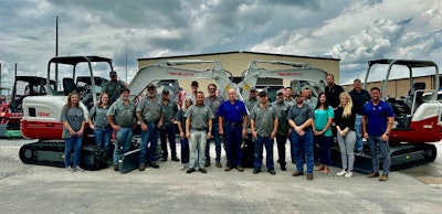 Group photo at Ditch Witch of South Louisiana