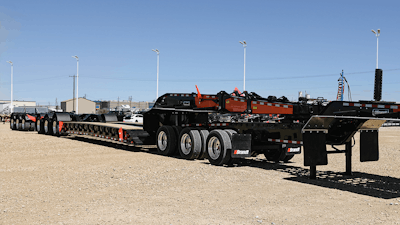 Brandt H850 heavy haul trailer