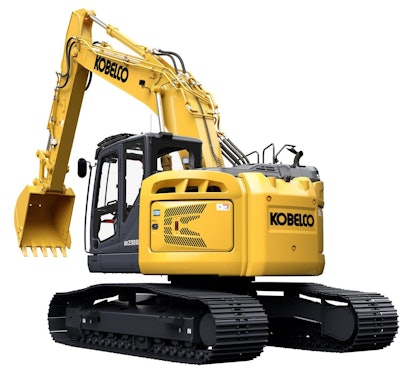 Kobelco SK230SRLC-7 short radius excavator