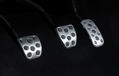 Yes, that's a clutch. The six-speed manual continues in the 2024 Toyota Tacoma.