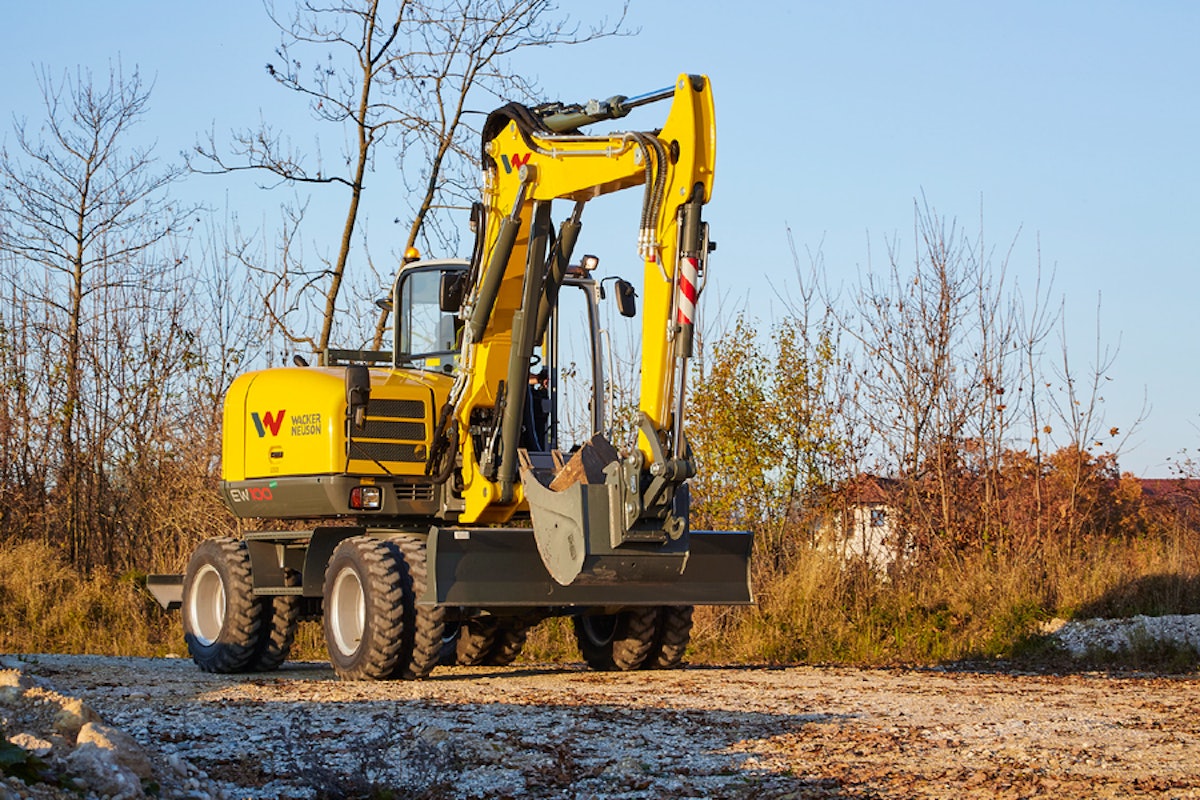 Wacker Neuson unveils ultimate urban excavator, the redesigned EW100