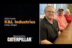 2023 Finalist K&L Industries Canby, Oregon Sponsored by Caterpillar