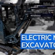 Hyundai electric mini excavator