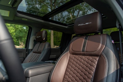 2023 Roush Super Duty front seats