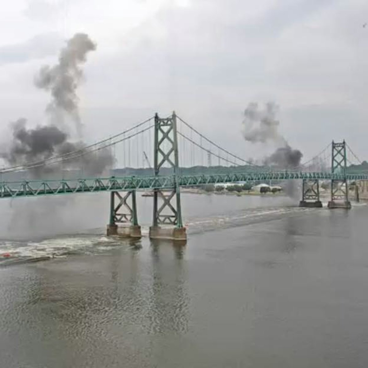 Video: Old I-74 Mississippi River Bridge Goes Out with a Bang