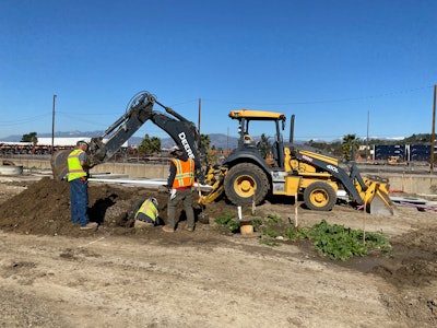 McKinney Construction crew working