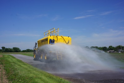 Philippi-Hagenbuch HiVol Water Tank on a haul truck