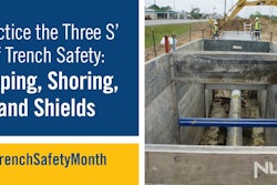 flyer Trench Safety Month National Utility Contractors Association