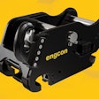 Engcon S60 quick coupler for excavators
