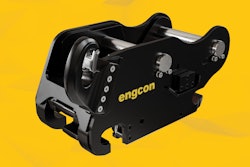 Engcon S60 quick coupler for excavators