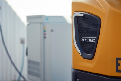 Volvo Construction Equipment electric machine and charger