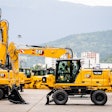 50,000th Cat M318 wheel excavator