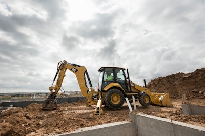 Cat 449 Backhoe Loader