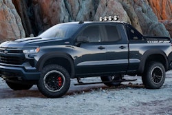 Chevy Yenko Black Amid Rocks