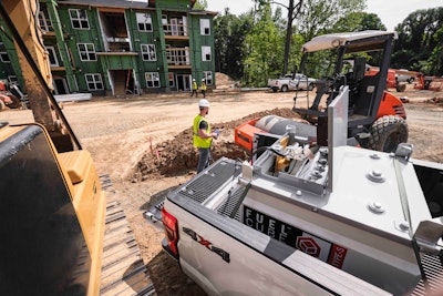 FuelCube Type-S on jobsite