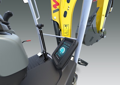 control touch screen on E17e