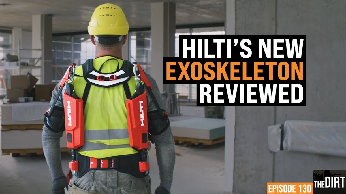 Review Hilti’s EXOS Shoulder Exoskeleton for construction workers