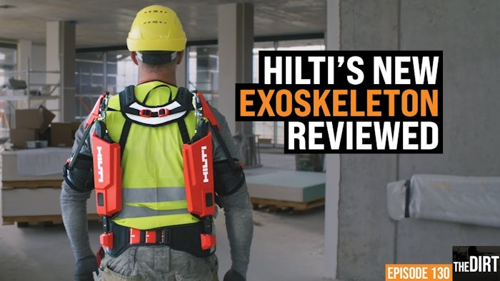 Review: Hilti's EXO-S Shoulder Exoskeleton for construction workers