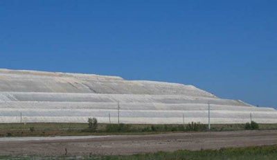 phosphoygypsum stack