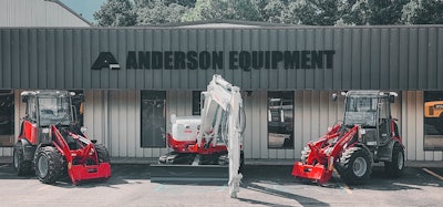 Takeuchi dealer Anderson Equipment