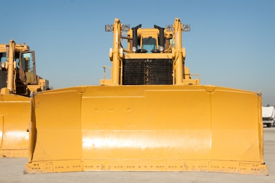 Bulldozer at auction