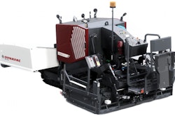 static shot Dynapac F1250CS Plus-paver white background