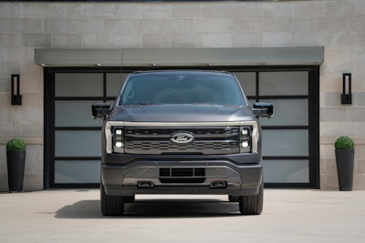 F 150 Lightning Platinum Black Front